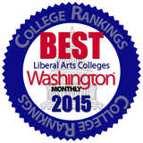 Washington Monthly: Best Liberal Arts Colleges, 2015