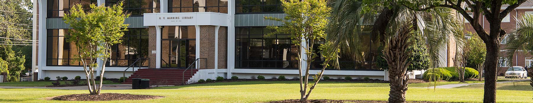 Claflin library exterior