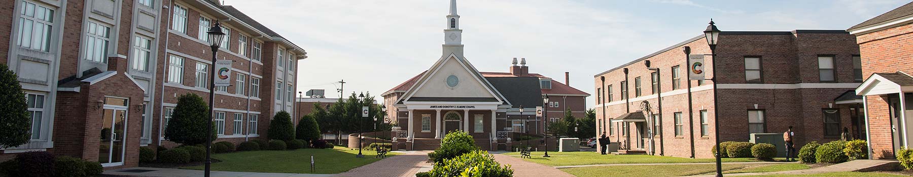 Campus chapel and quad