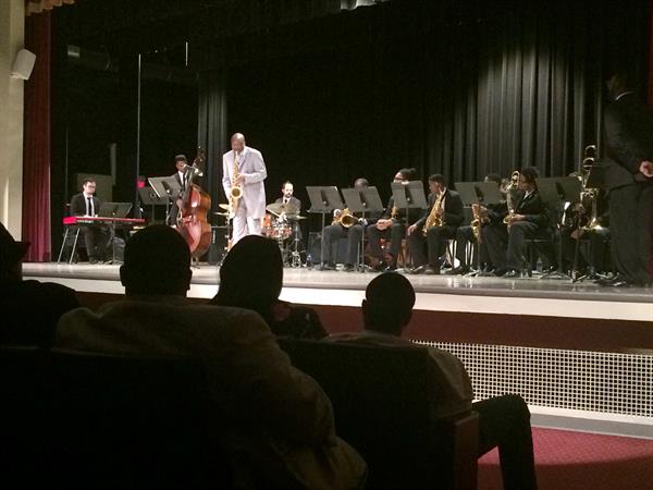 panther-james-carter-jordan-geddis James Carter Performing at Claflin Cala-bash