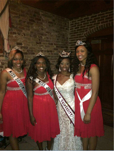 panther-ms-claflin-coronation Ms Claflin University 2014 with Participants