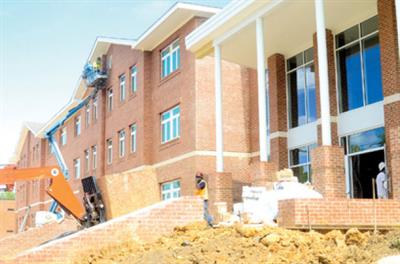 Claflin Commons Construction