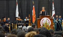 Professor Finney Speaks at the 145th Convocation