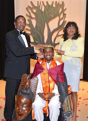 The Tisdales Crowning Mr. Claflin, Darius Stanton