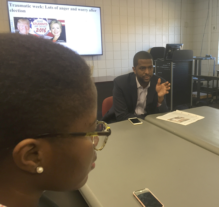 panther-bakari-sellers-11-16-w-audrey Panthor Editor meeting