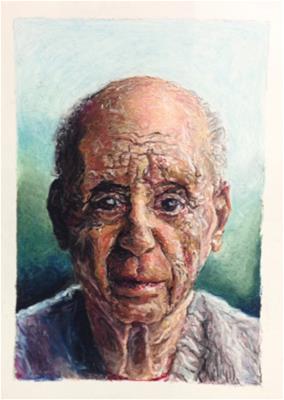 picasso-pastels-mia-ulmer Painting 'Picasso' by Mia Ulmer