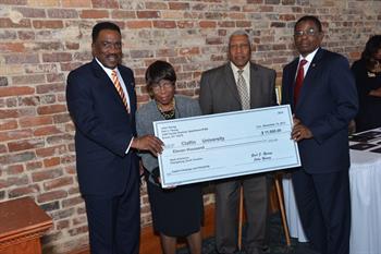 Tisdales Giving Claflin Donation of 250,000 dollars
