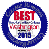 2015 Best Colleges Badge
