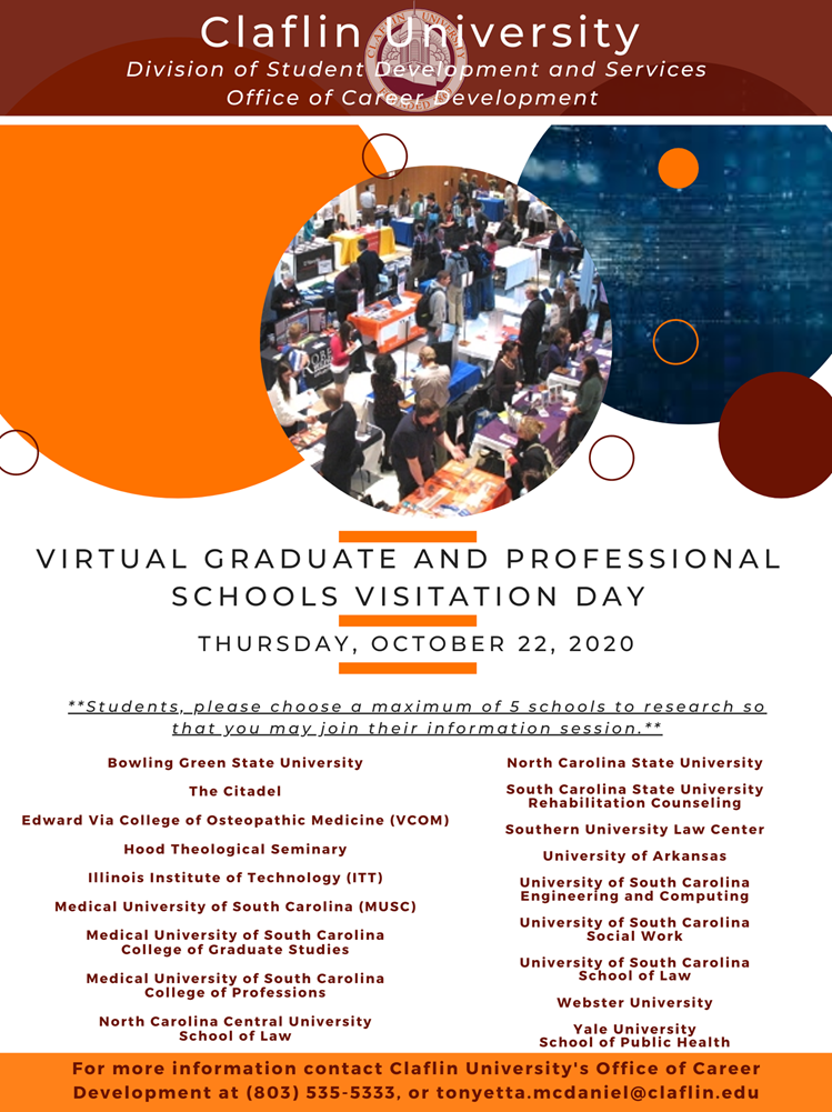 virtual graduate and professional school visitation day 