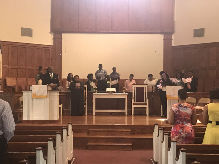 2018 calabash church service choir