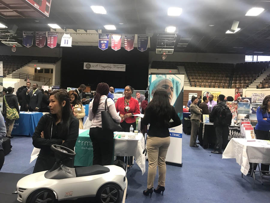 2018 spring career expo tiarra mccoy