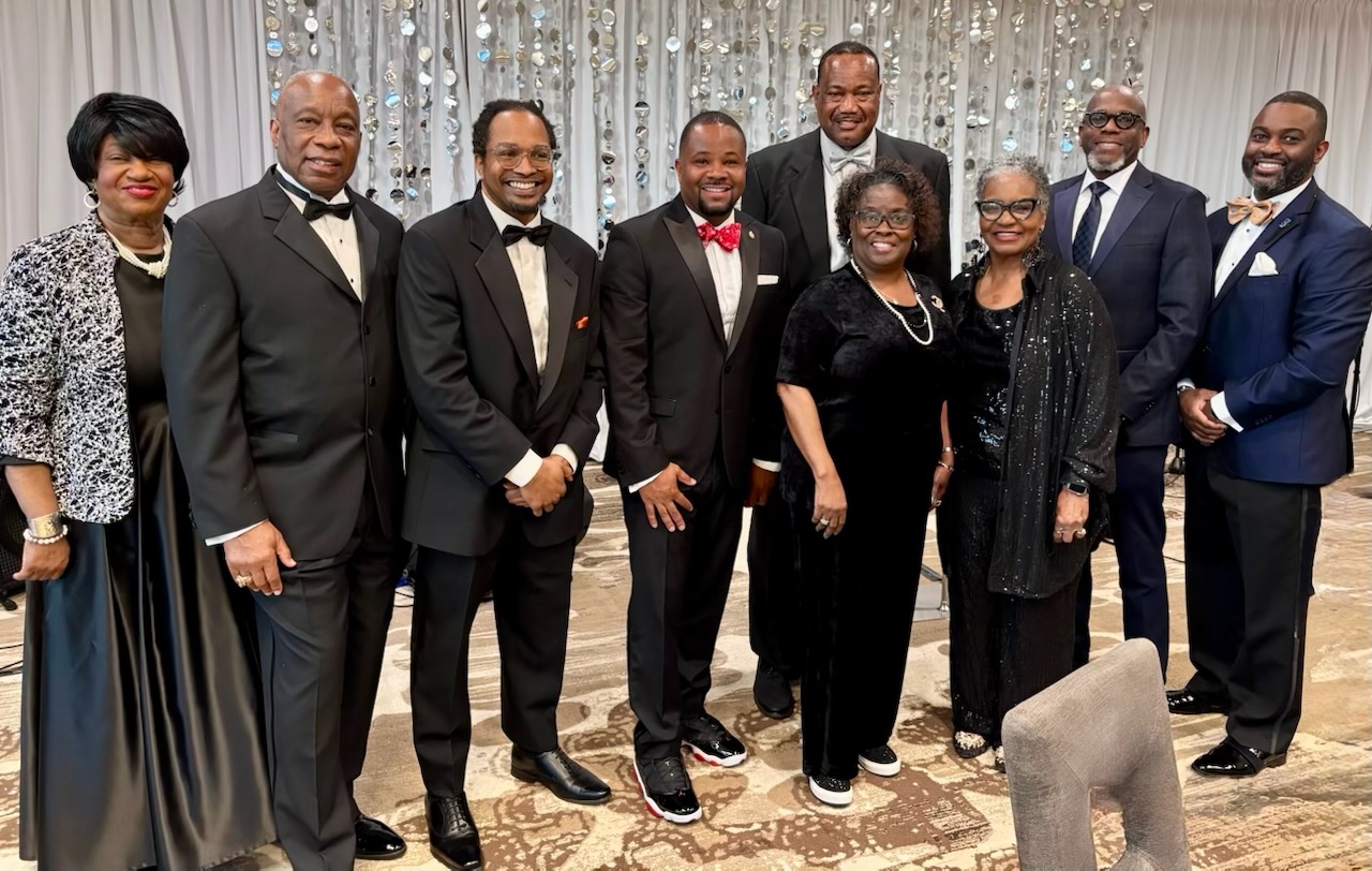 Atlanta Alumni Chapter with Dr. Warmack AD Oneal and VP Jude