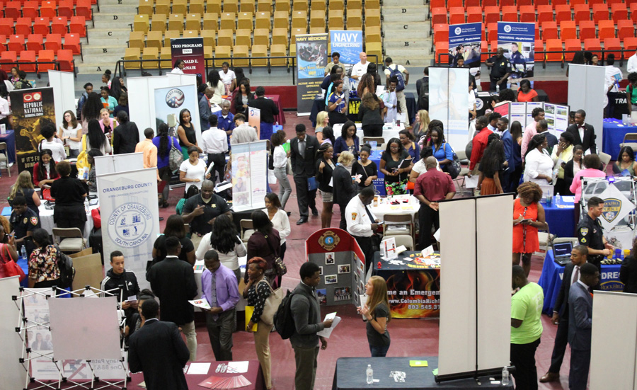 career fair overall bradley harris