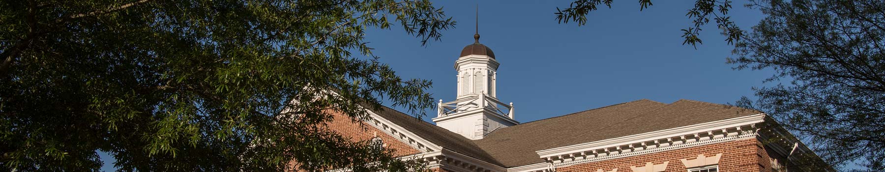 Chapel exterior and blue skies