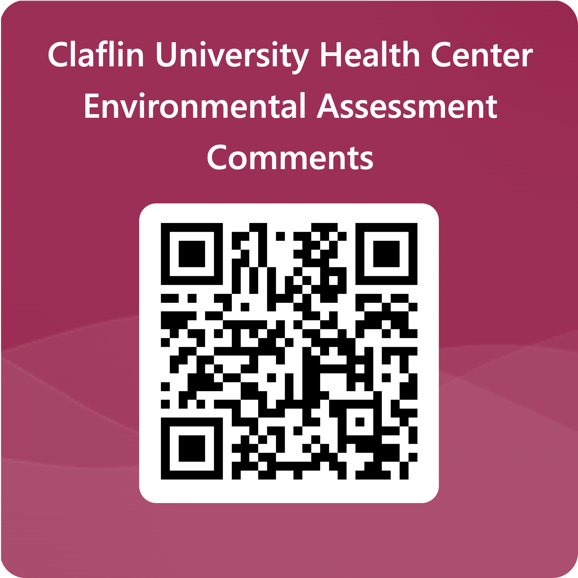 Claflin University Health Center Environmental Assessment