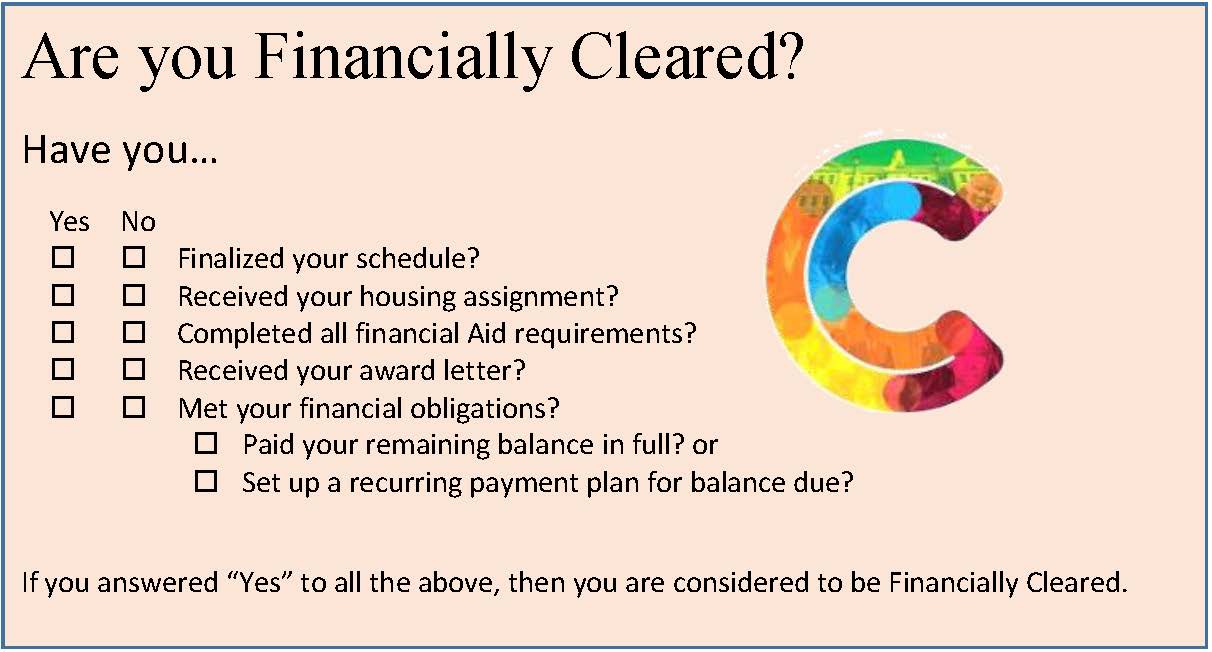 Financial Clearance Image