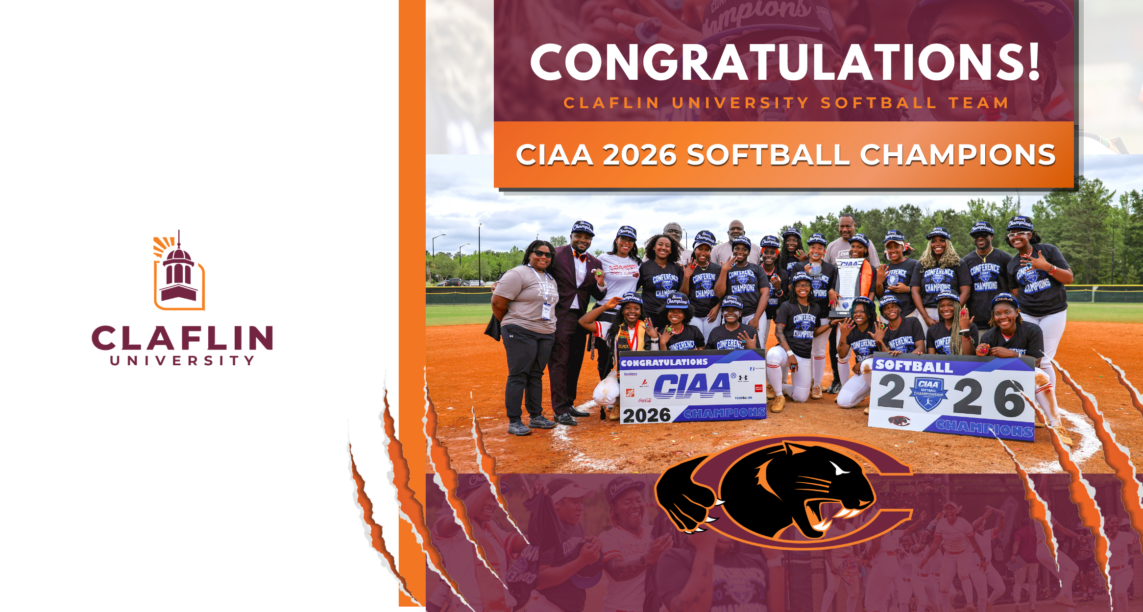 CIAA Softball Champs