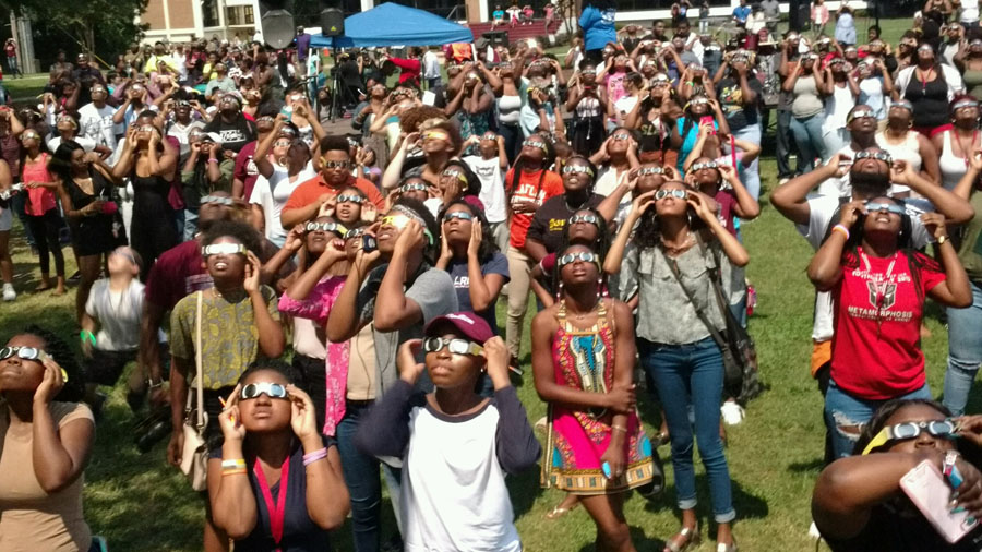 PANTHER 2017 fall eclipse viewing