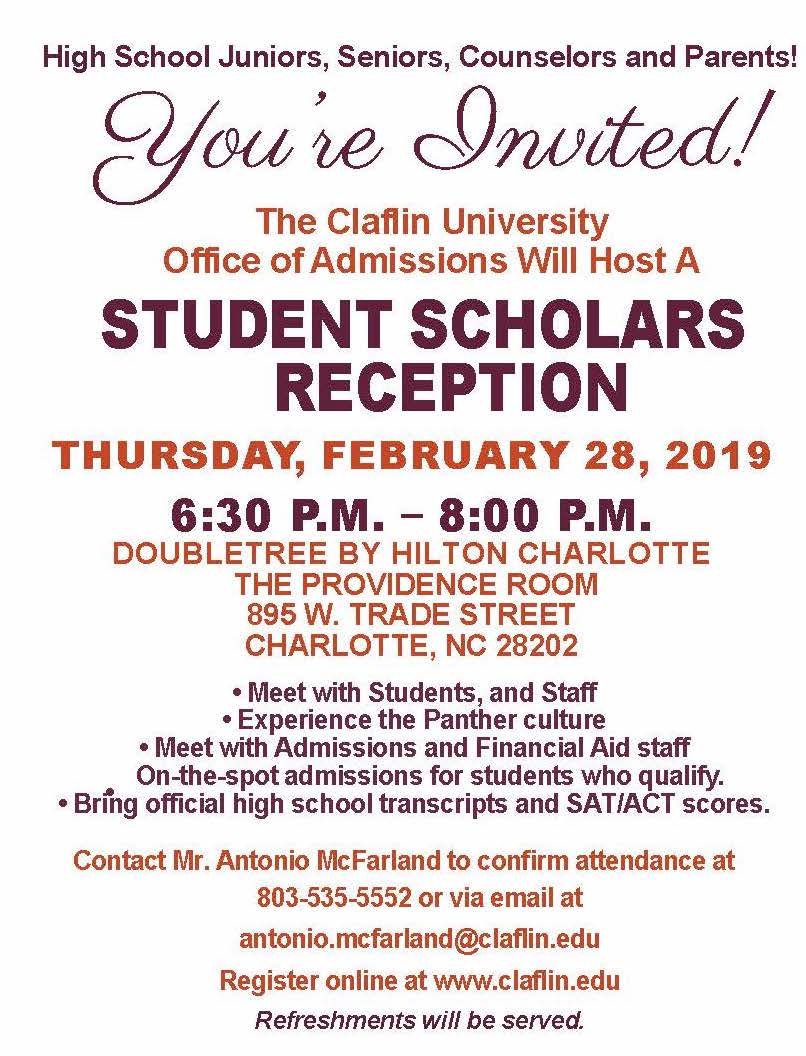 Student Scholars Reception Postcard - February 28, 2019 - Doubletree by Hilton Charlotte_Page_2