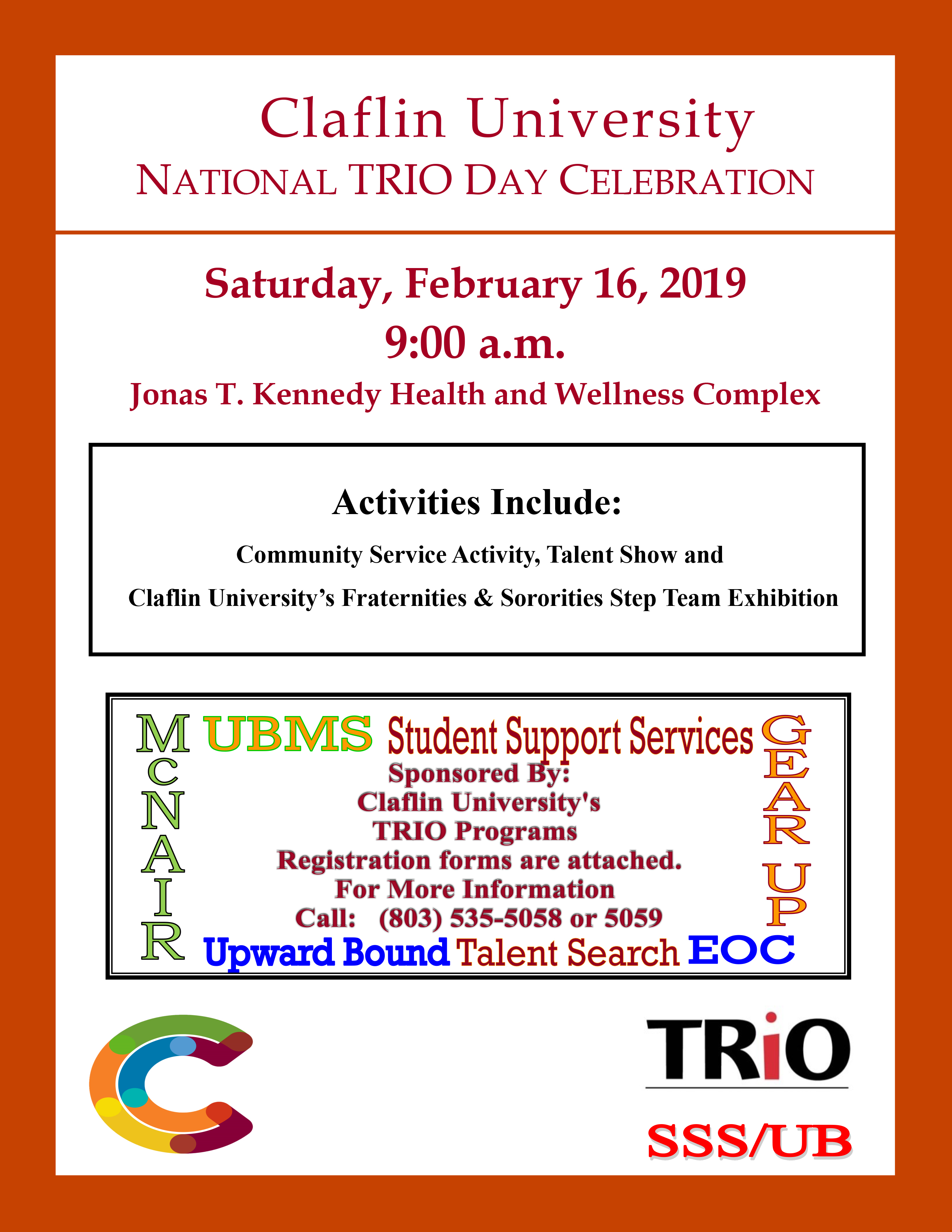 TRIO Day Flyer 2019 TRIO Day Flyer 2019
