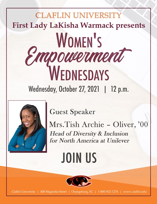 Women Empowerment Wednesdays  10-27-21