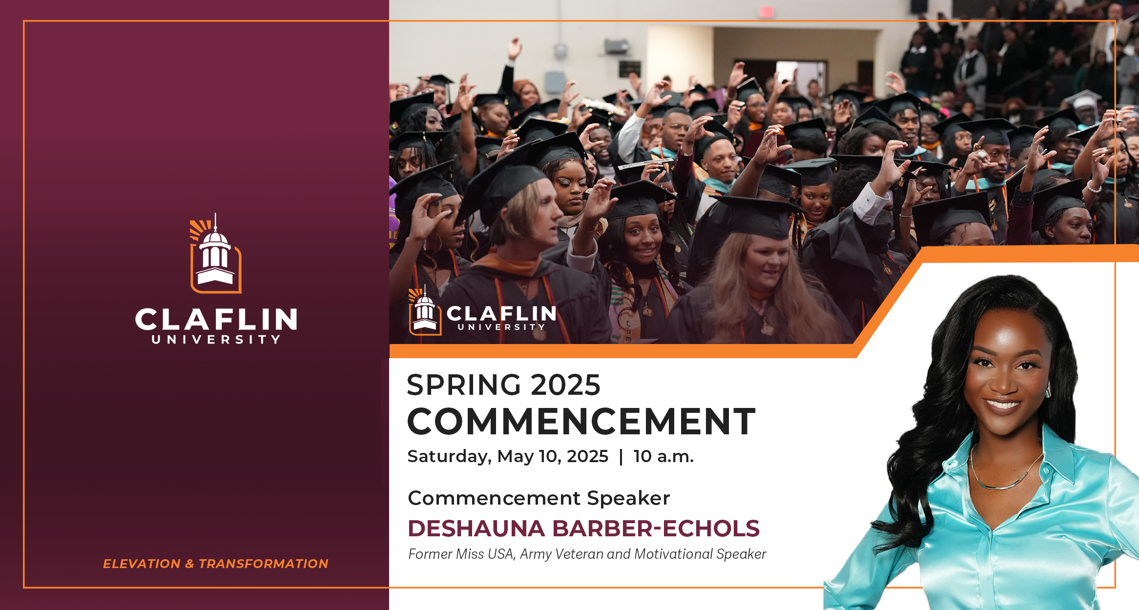 Claflin university Spring 2025 Commencement