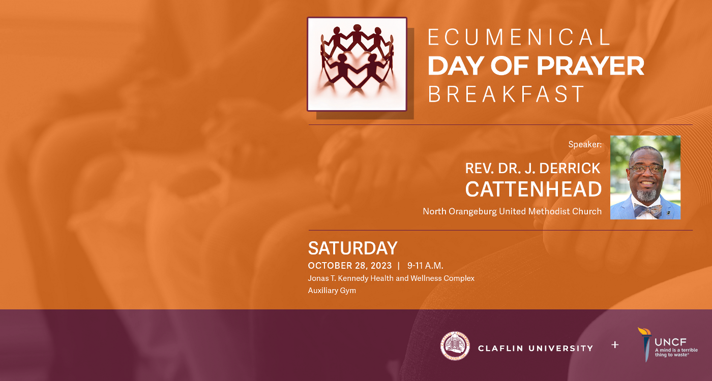 UNCF day of prayer banner fall 2023