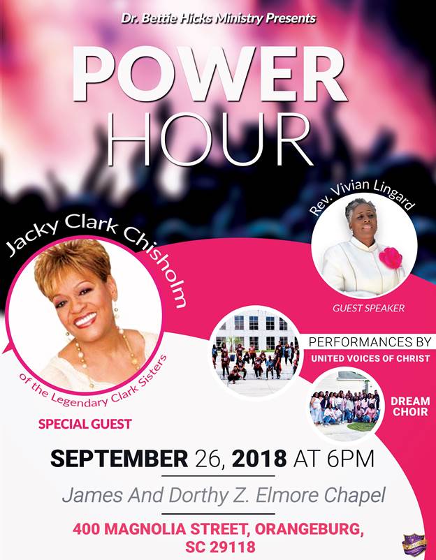 Jacky power hour flyer