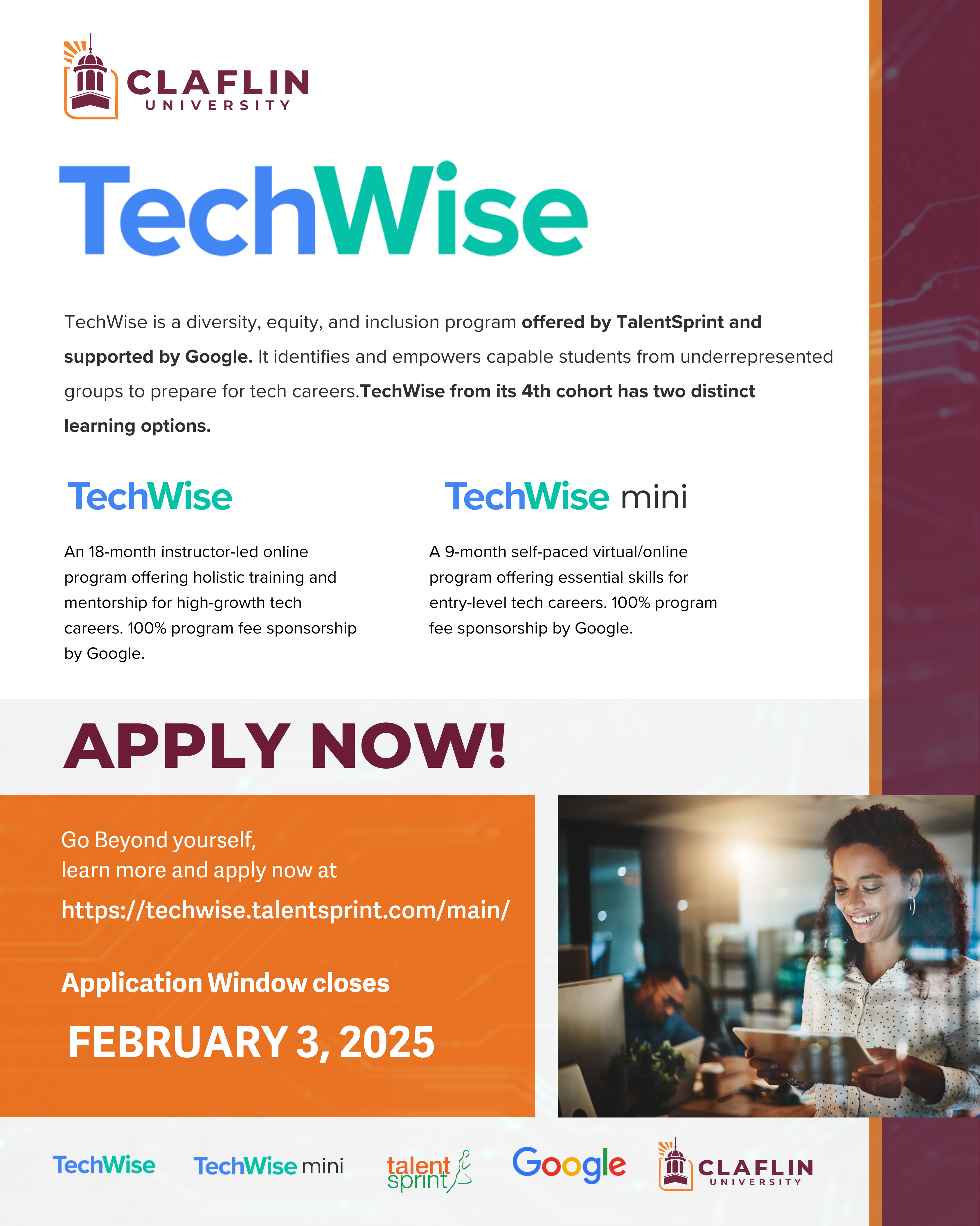 techwise_sponsored_by_google_claflin_university_ techwise_sponsored_by_google_claflin_university_