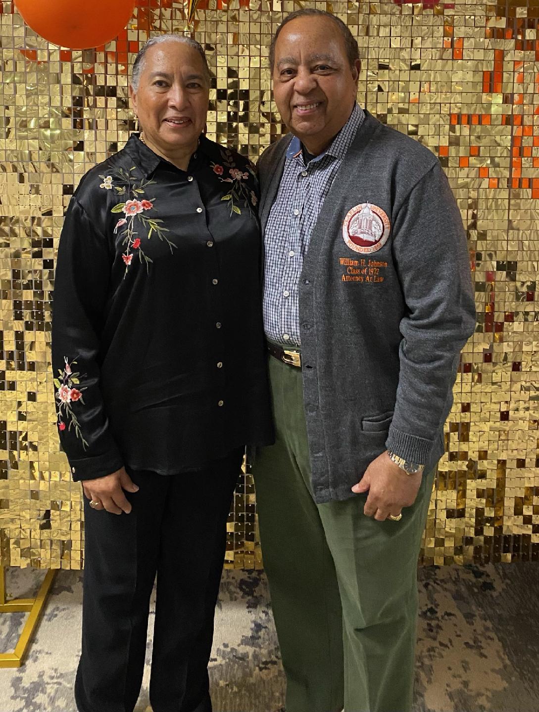 The Johnsons- Annette and Trustee William Johnson