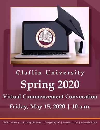Virtual Graduation flyer