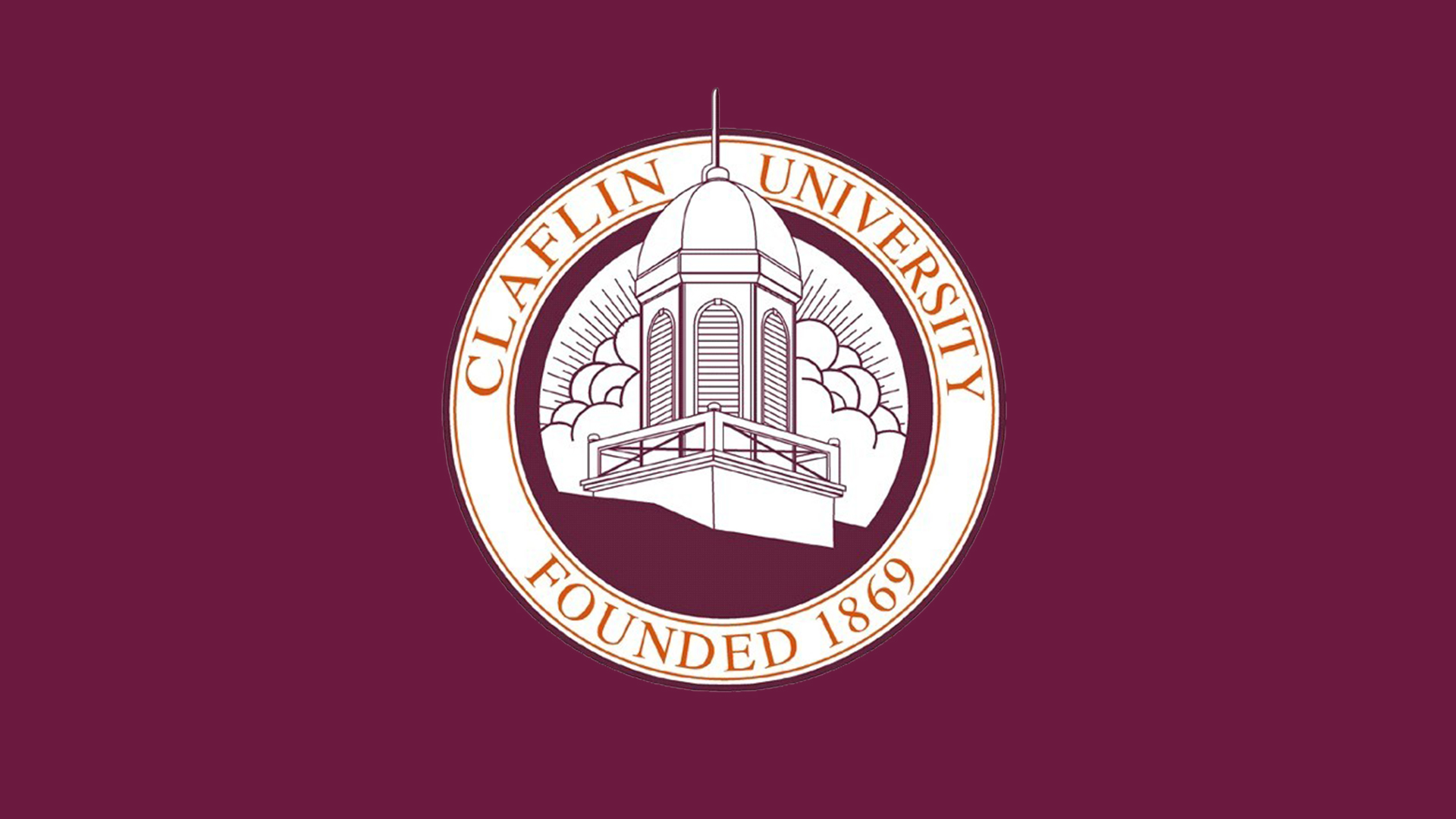 Coupla zoom background maroon