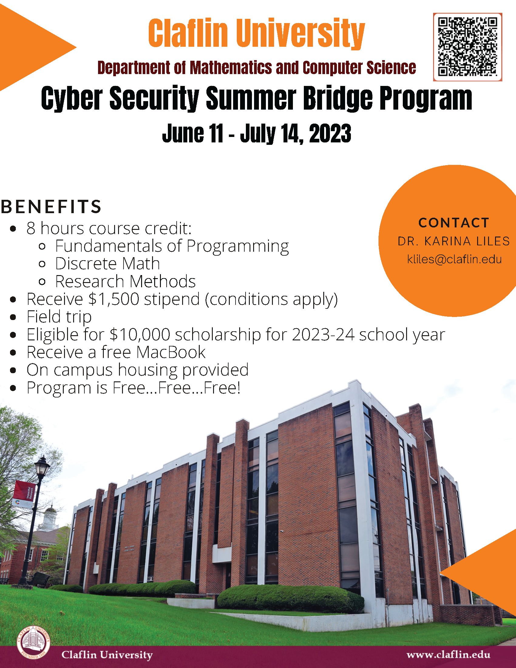 Claflin University Summer Program - Cyber Security